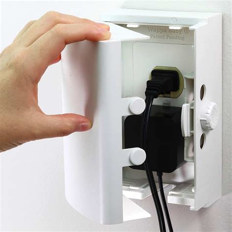 electrical socket lock box|lock for electrical plug.